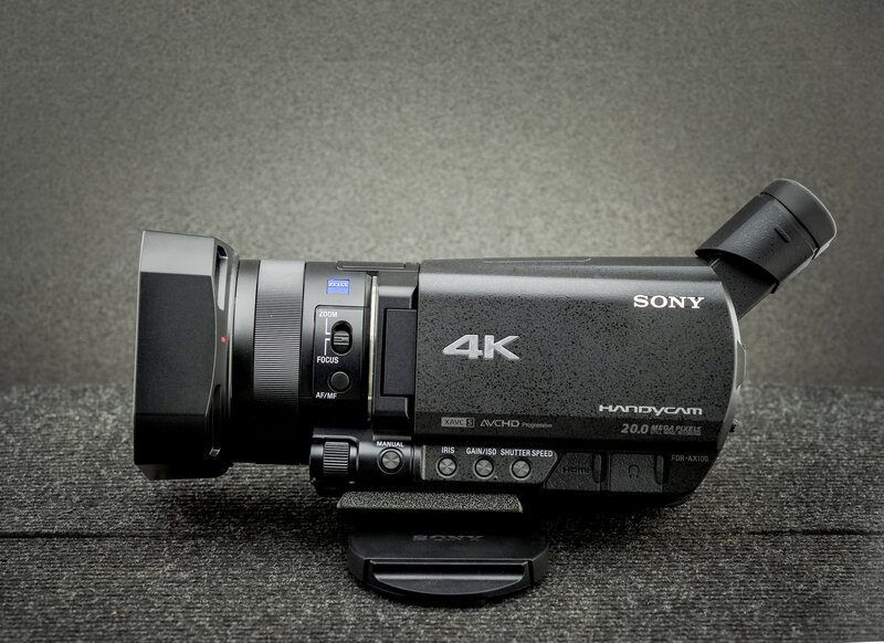 Camera video 4k Sony FDR-AX100E + trepied